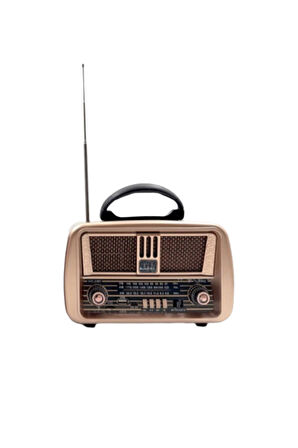 Büro Ev Ofis Hediyesi için Taşınır Retro Stil Kablosuz Radyo