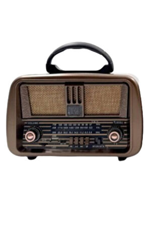 Büro Ev Ofis Hediyesi için Taşınır Retro Stil Kablosuz Radyo