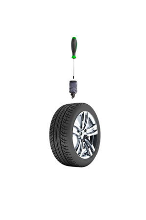 Büro Ev Ofis Arabası için Araç Dışı Kauçuk Vida Oto Lastik Tamir Seti