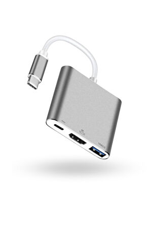 Büro Ev Ofis Cihazları için UsbC-3HUB Connector