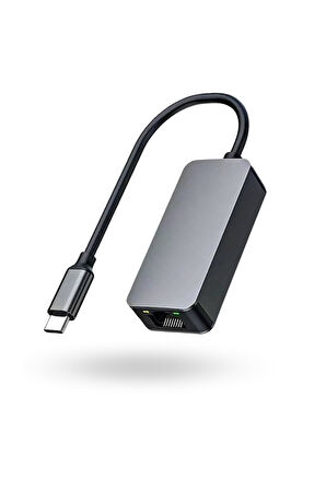 Büro Ev Ofis Cihazları için 2,5G UsbC-Gen1 Ethernet Çevirici