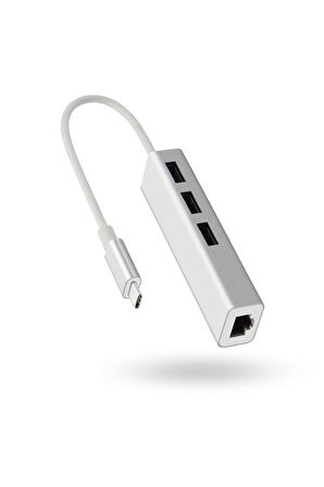 Büro Ev Ofis Cihazları için Usb3.0-Gigabit Ethernet MacPc Çevirici
