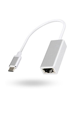 Büro Ev Ofis Cihazları için UsbC Ethernet Metal Çevirici