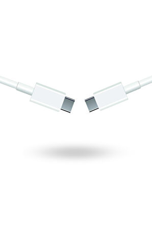 Büro Ev Ofis Cihazları için 3MT 100W UsbC Güç Data Aktarım Kablosu