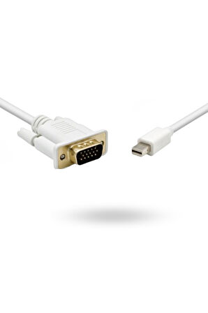 Büro Ev Ofis Cihazları için 3MT Mini Dp-Vga Çevirici Kablo
