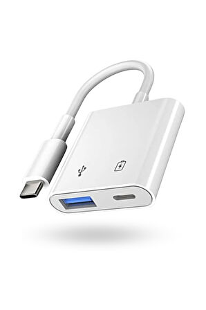 Büro Ev Ofis Cihazları için UsbC-Otg Şarj Çevirici