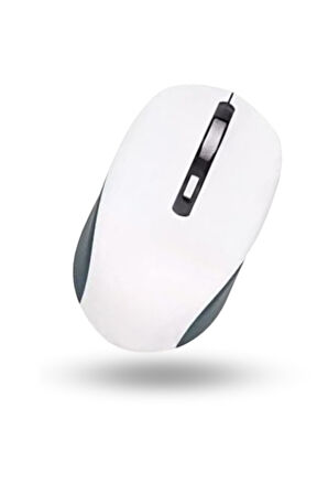 Büro Ev Ofis Bilgisayarı için Beyaz WiFi Plus Mouse