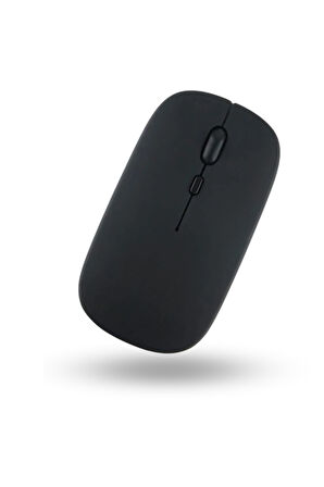 Büro Ev Ofis Bilgisayarı için Siyah Bluetooth Mouse