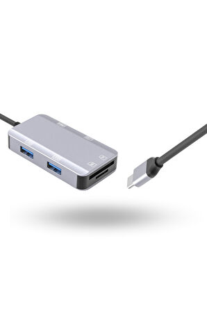 Büro Ev Ofis Cihazları için UsbC Multi Çevirici