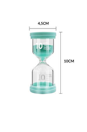Büro Ev Ofis Hediyesi için 10CM 10DK Süreli Kum Saati
