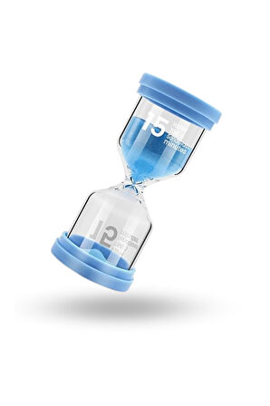 Büro Ev Ofis Hediyesi için 10CM 15DK Süreli Kum Saati