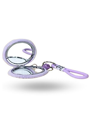 Büro Ev Ofis Hediyesi için Peluş Cep Aynası Stil Anahtarlık