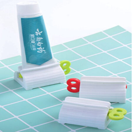 Büro Ev Ofis Kişisel Bakımı için 2ADET Diş Macunu Sıkma Aleti