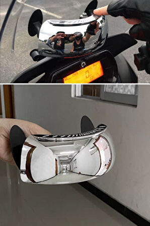 Büro Ev Ofis Motosikleti için Islanmaz Geniş Açılı Kör Nokta Aynası Vizörü