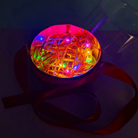 Büro Ev Ofis Dekoru için Işıklı Silindir Aksesuar Kutu