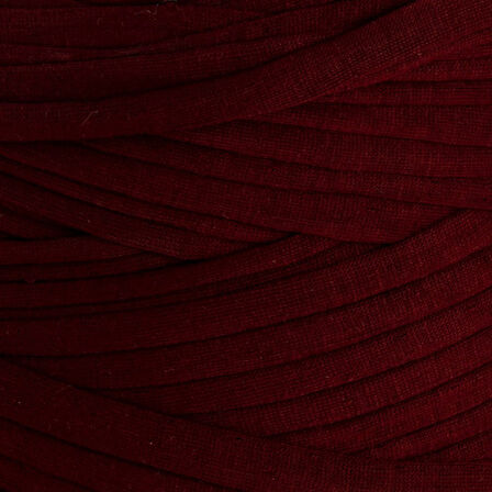 Büro Ev Ofis Hobi Dikiş Atölyesi için Hoş Bordo Penye Kumaş El Örgü İpi