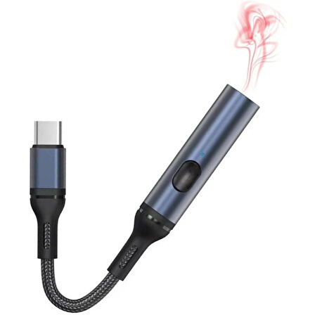 Büro Ev Ofis Hediyesi için TypeC Kablolu Elektrikli Çakmak