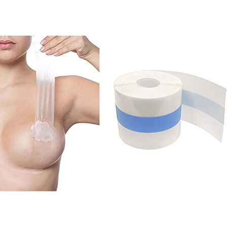 Büro Ev Ofis Hediyesi için 5MT Kes Kullan Şeffaf Göğüs Dikleştirici Bant