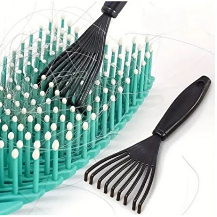 Büro Ev Ofis Mutfağı için 2ADET Saç Fırçası Tarak Temizleme Aparatı