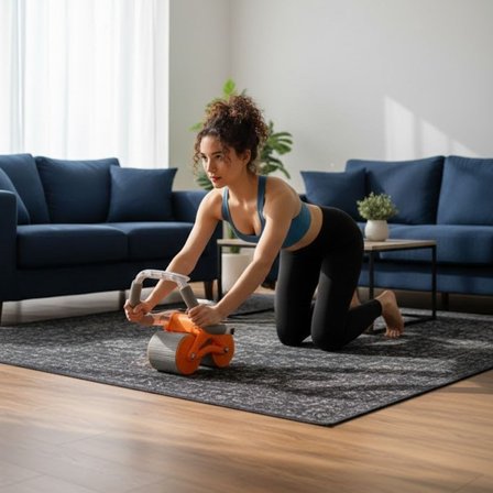 Büro Ev Ofis Spor Bakımı için Dijital Sayaçlı Çek Bırak Mekik Fitness Aparatı