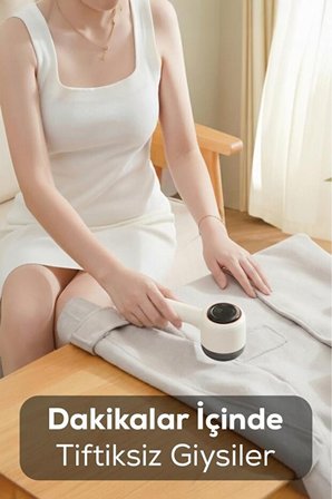 Büro Ev Ofis Hijyeni için Şarjlı 2MOD 6 Bıçak Tüy Tiftik Toplama Rulosu
