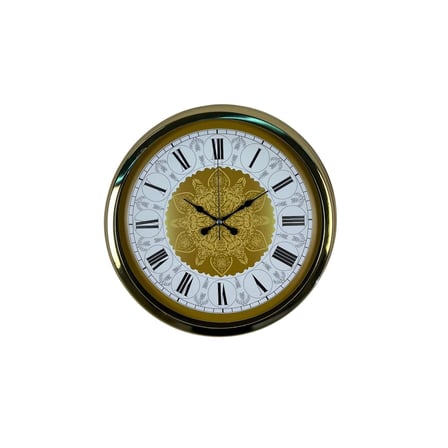 Büro Ev Ofis Hediyesi için 40CM Golden Anatolia Royal Metal Duvar Saati