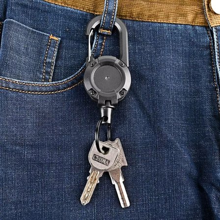 Büro Ev Ofis Hediyesi için Kampçı Karabina Askı Aparatı – Anahtarlık, Çanta Klipsi ve Outdoor Ekipman Tutucu