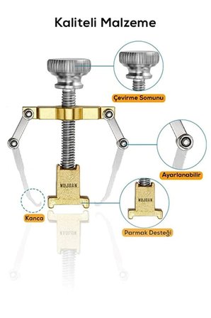 Büro Ev Ofis Kişisel Tırnak Bakımı için Çelik Batık Çıkartıcı Düzeltme Aparatı