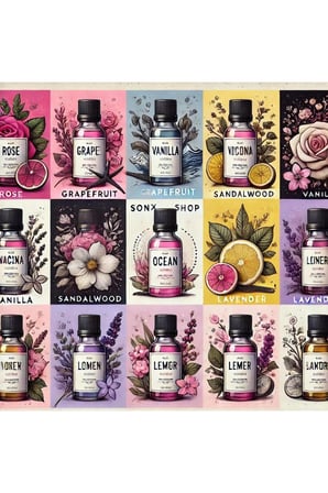 Büro Ev Ofis Hediyesi için 10ADET Uçucu Esans Yağı Buhurdanlık Difüzör Aroma Kokusu