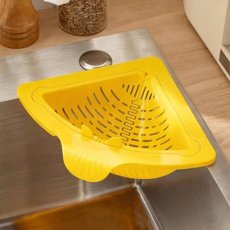 Büro Ev Ofis Mutfağı için Üçgen Stil Lavabo Gider Süzgeci