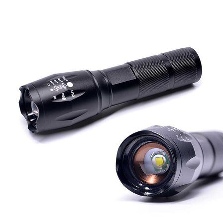 Büro Ev Ofis Hediyesi için Şarjlı Güçlü Uzun Menzilli Profesyonel Led El Lambası