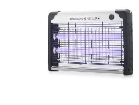 Büro Ev Ofis Hijyeni için 39CM 20W Siyah Beyaz Abs Floresan Sinek İmha Cihazı