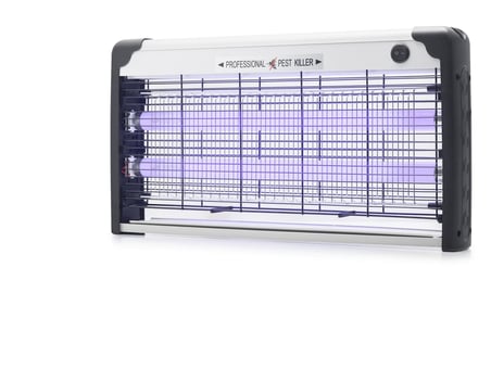 Büro Ev Ofis Hijyeni için 49CM 30W Siyah Beyaz Abs Floresan Sinek İmha Cihazı