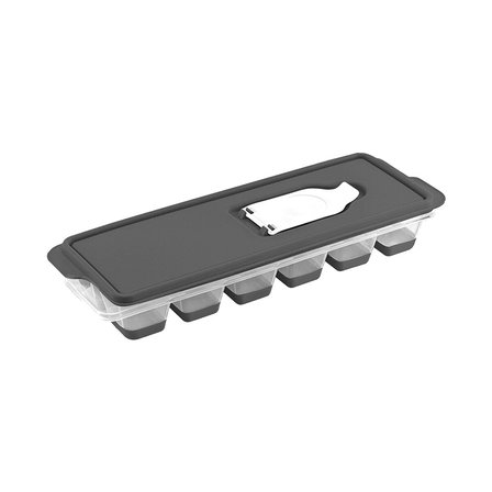 Büro Ev Ofis Buzdolabı için Plastik Hüp Stil Kapaklı Buz Kalıbı