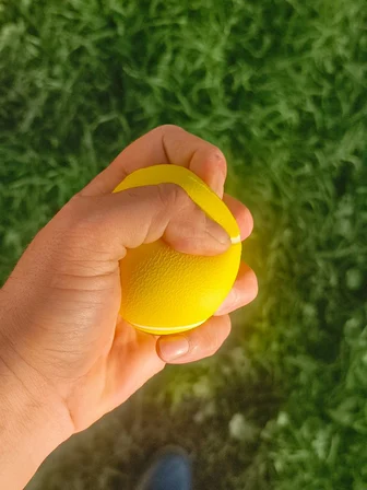 Büro Ev Ofis Egzersiz Sporu için El Bilek Güçlendirme Topu