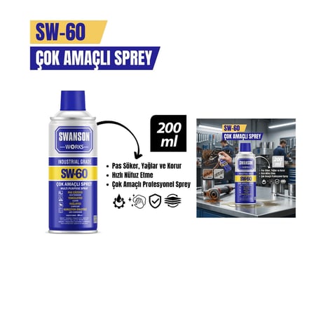 Büro Ev Ofis Hobi Takım Çantası için 200ML Çok Amaçlı Yağlayıcı Pas Sökücü Sprey