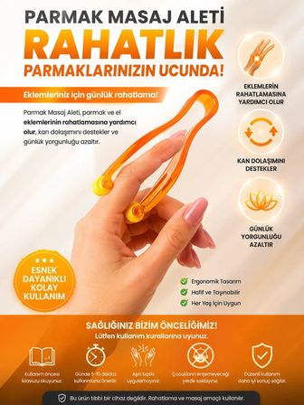 Büro Ev Ofis Kişisel Masaj Bakımı için El Parmak Aparatı