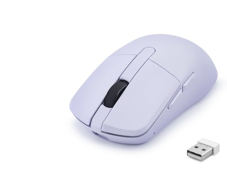 Büro Ev Ofis Bilgisayarı için Lila 2.4GHZ BT 6200DPI Dual Mode Şarjlı Mouse