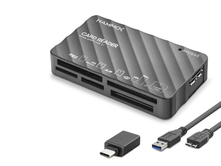 Büro Ev Ofis Cihazları için 5GBPS USB TYPEC3.1 Gen1 Kart Okuyucu Cf Sd MSD Ms Xd
