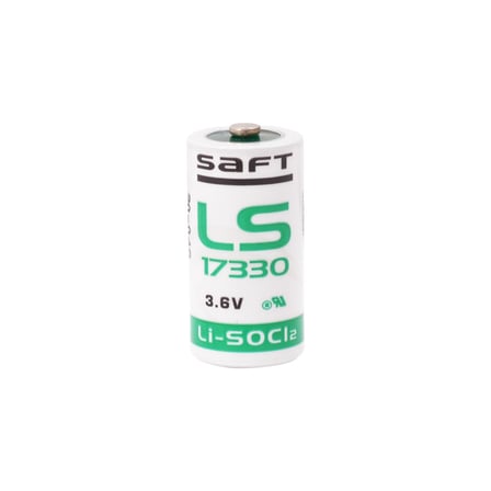 Büro Ev Ofis Cihazları için LS17330 3.6V 2/3A Size Li-SOCI2 Lithium Pi