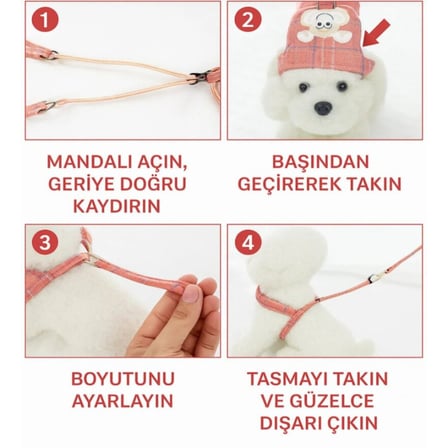 Büro Ev Ofis Evcil Hayvanı için Göğüs Gezdirme Tasması