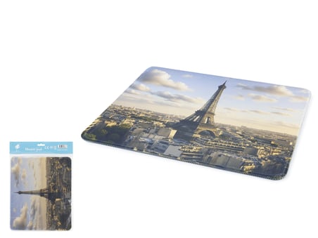Büro Ev Ofis Bilgisayar Masası için 25X29CM Eyfel Kulesi Tasarım Mouse Pad