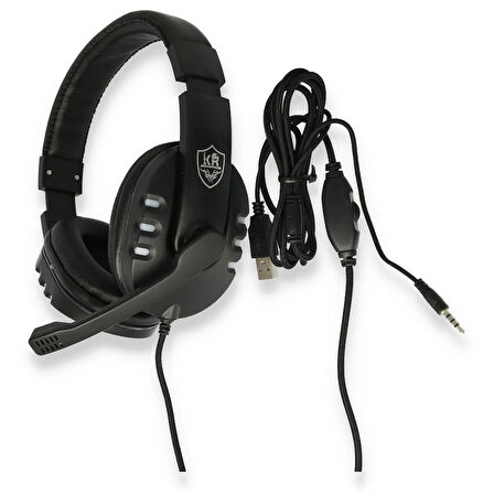 Karler Bass KR GM104 RGB Işıklı Oyuncu Kulaklığı