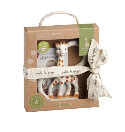 Sophie la girafe so pure yumuşak diş kaşıma halkası