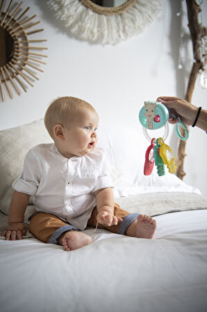 Sophie la Girafe Lights & sound sesli ve ışıklı anahtar çıngırak