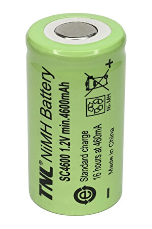4600 mah Sc Boy Başlıksız Rc Oyuncaklar Için Ni-Mh Pil