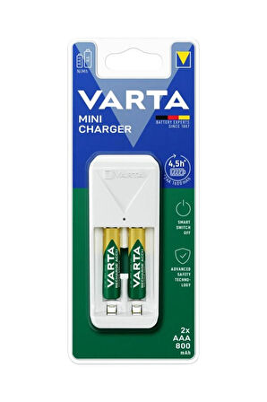 57656 Mini Charger Aaa 2x800mah
