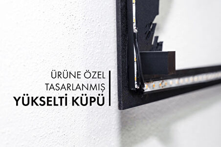 Işıklı Tablo Marketi Mauro Icardi Figürlü Led Işıklı Tablo