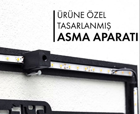 Led Işıklı Yılbaşı Özel Tablosu