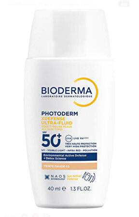 Bioderma Photoderm XDefense Spf50+ Tüm Cilt Tipleri İçin Renkli Güneş Kremi 40 ml - Light